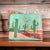 Small Cactus Wallet Light Green