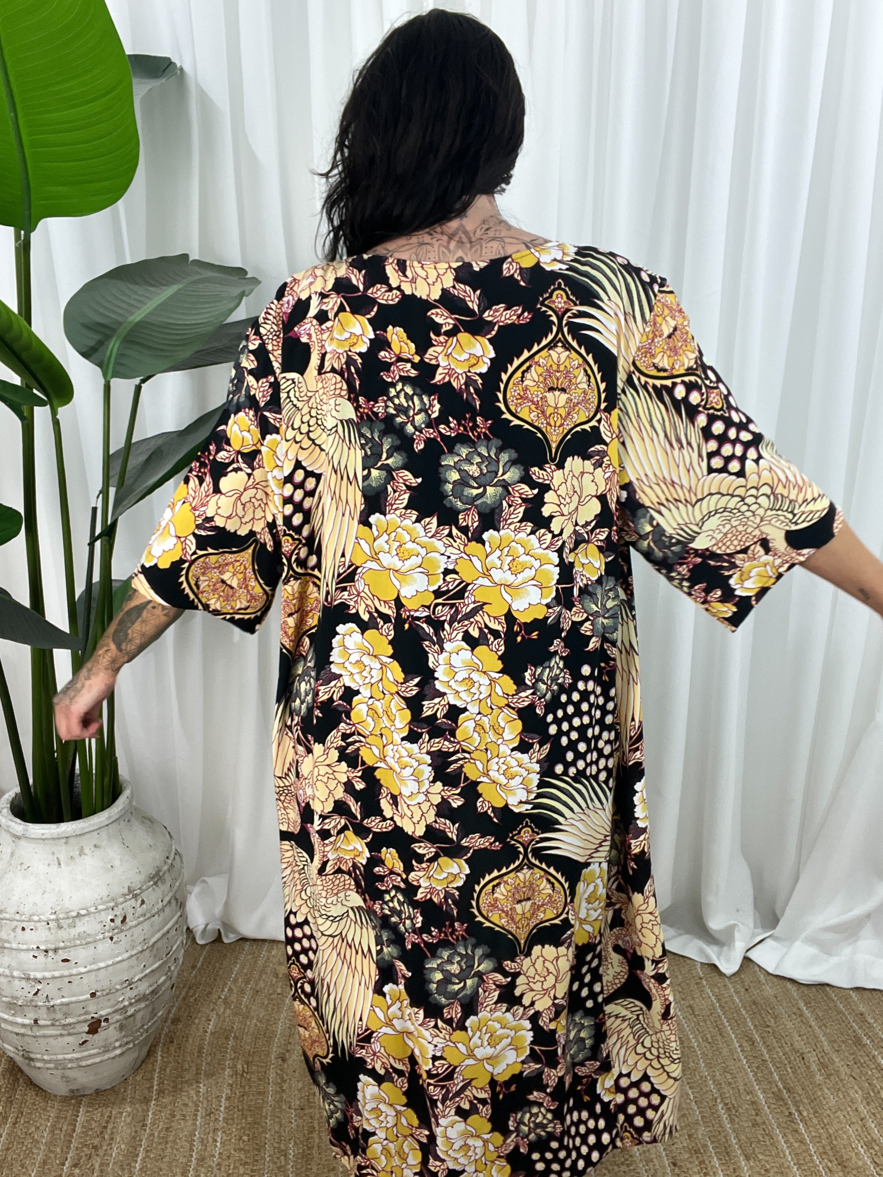 Bodhi Kimono - Black Millienme Bodhi Kimono - Black Millienme